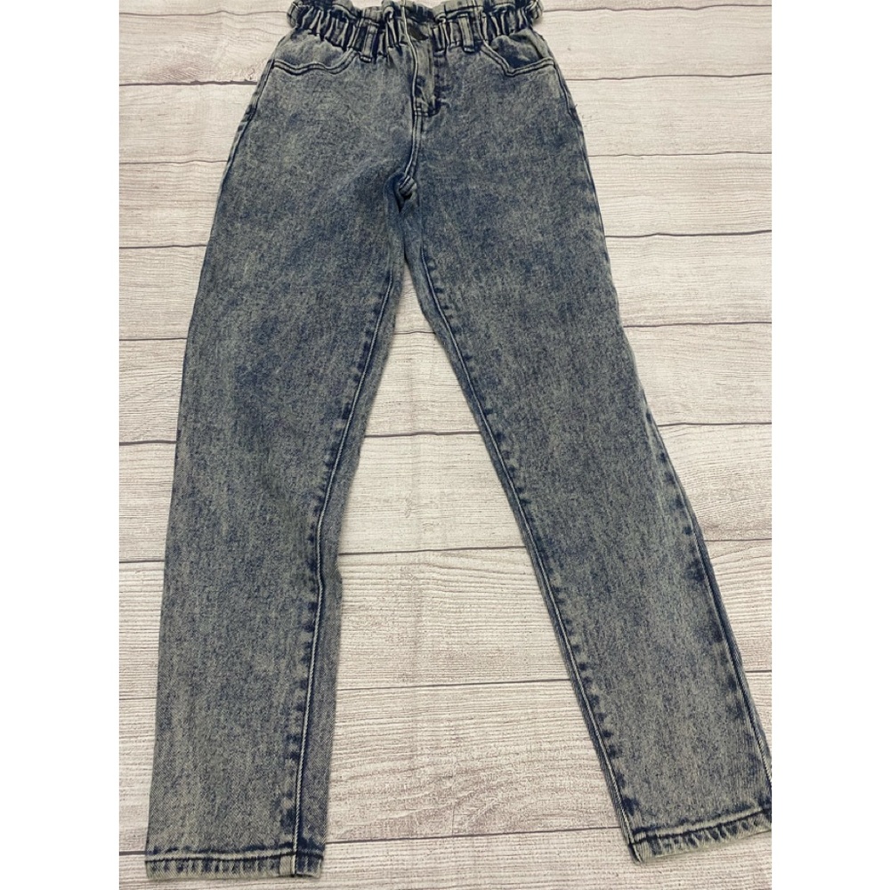 Wild Fable Mom Jeans Womens Size 00 Elastic Waist.